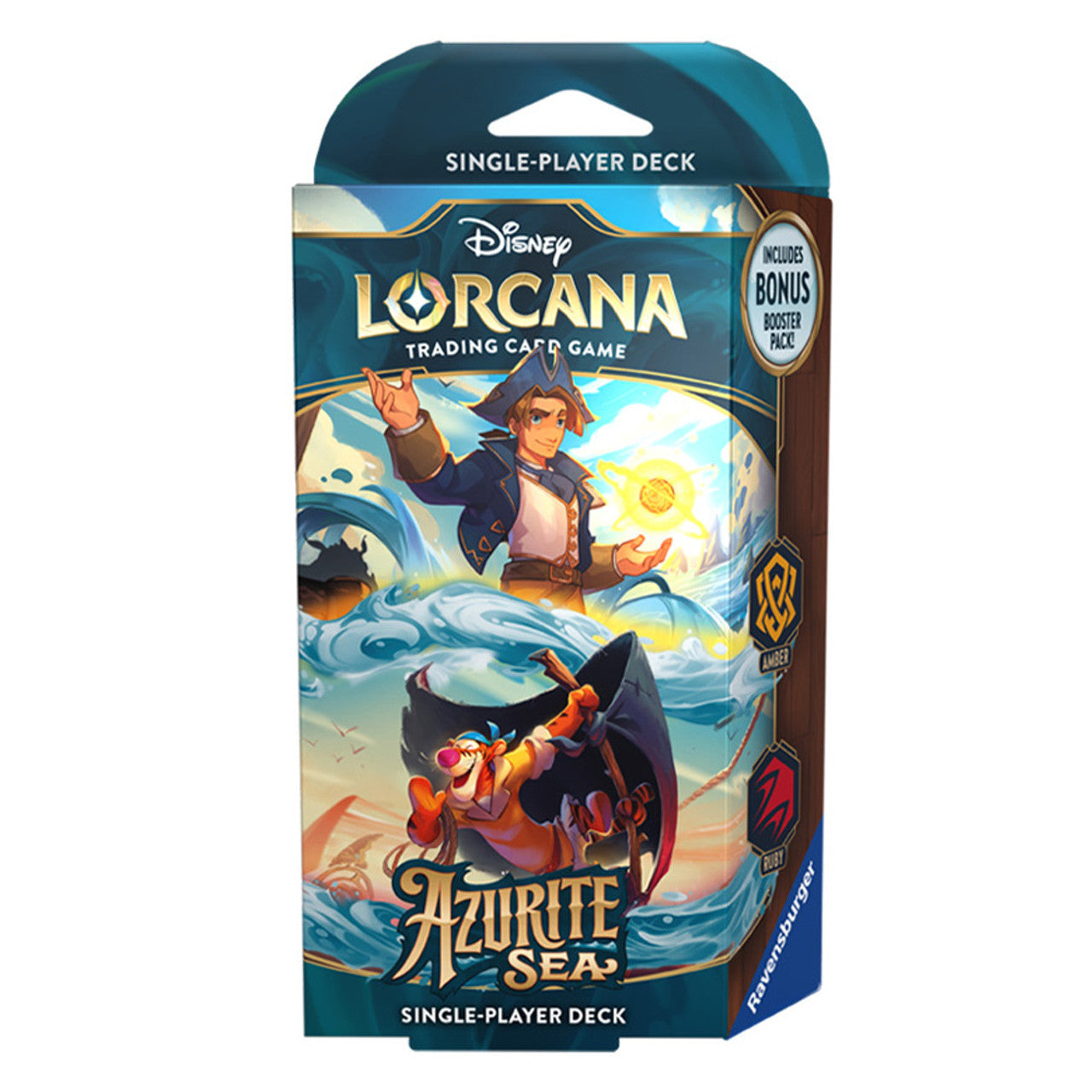 Lorcana: Azurite Sea - Starter Deck (Amber & Ruby)
