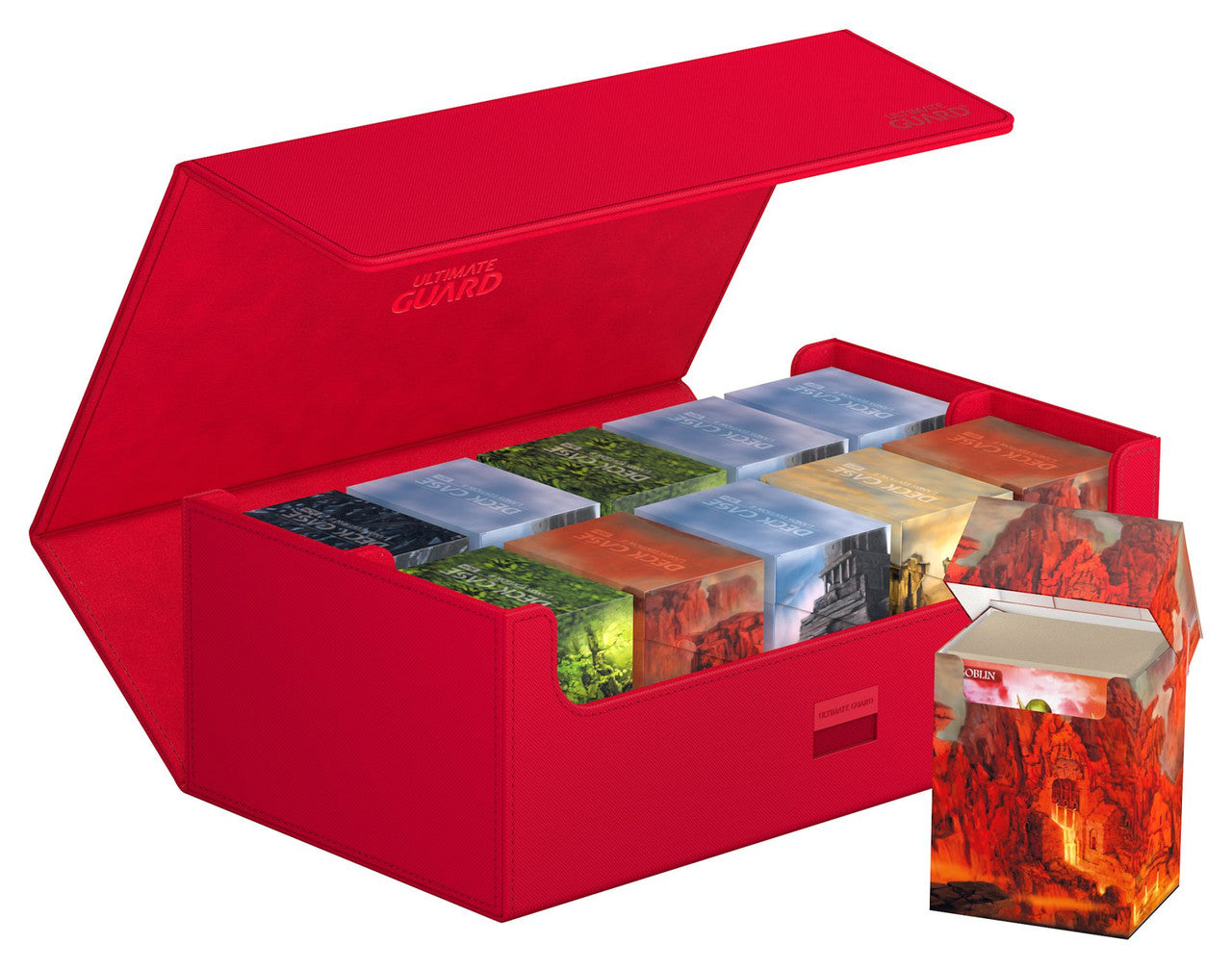 Ultimate Guard: Deck Case - ARKHIVE 800+ MONOCOLOR RED