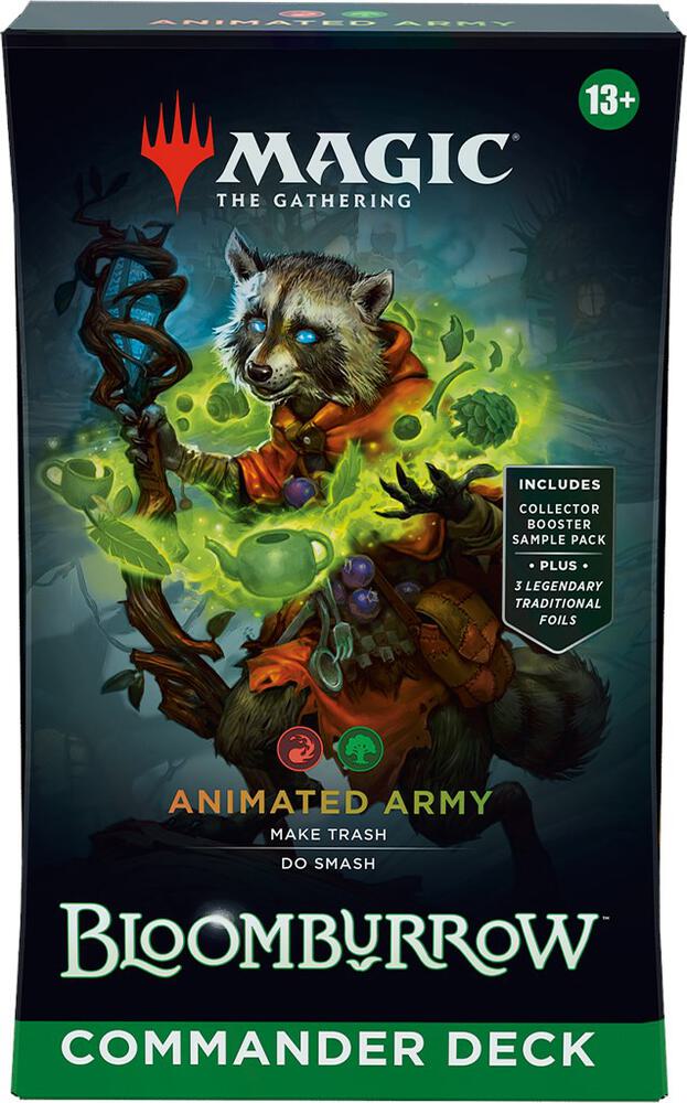 MTG: Animated Army: Bloomburrow Commander Deck: Magic The Gathering