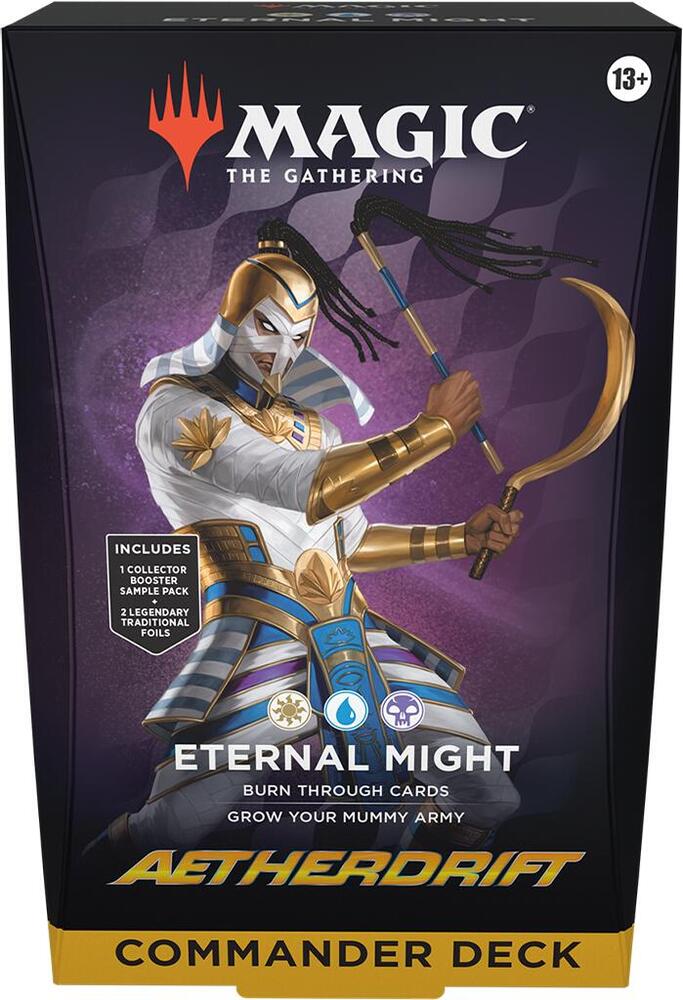 MTG: Eternal Might: Aetherdrift Commander Deck: Magic The Gathering
