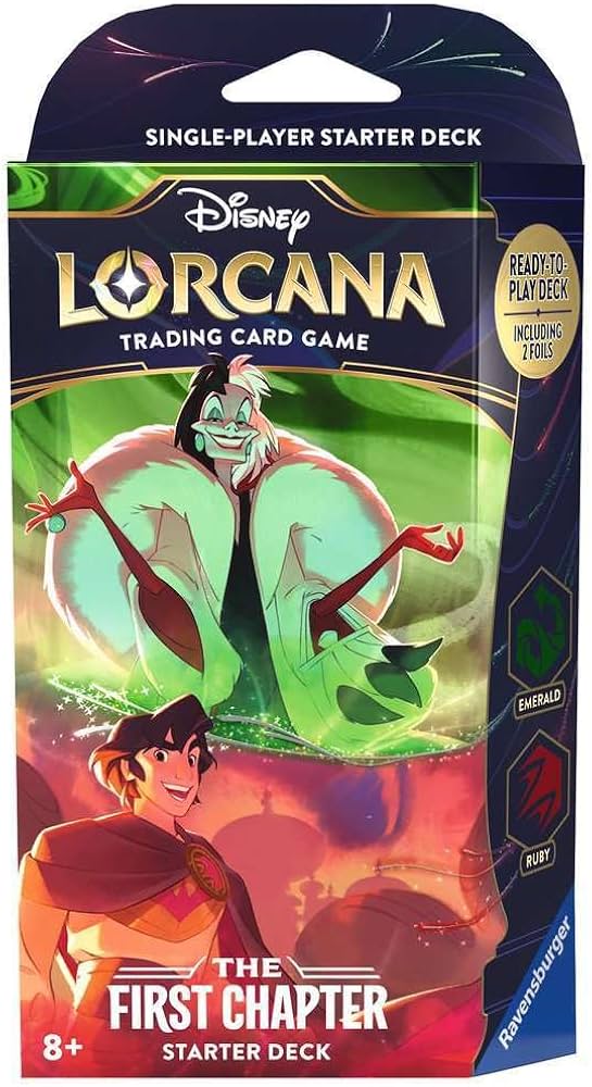 Lorcana: First Chapter - Starter Deck (Emerald & Ruby)