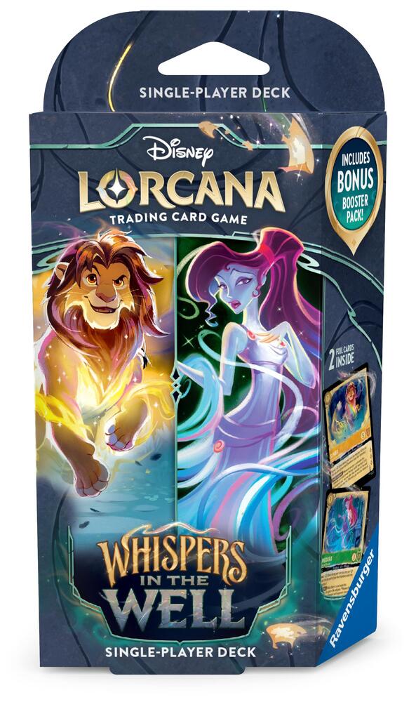 Lorcana: Whispers in the Well - Starter Deck (Amber/Emerald)