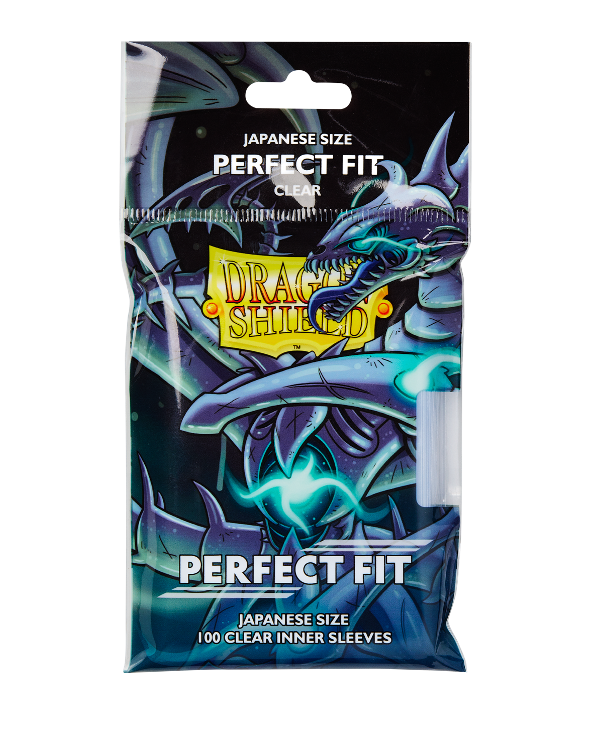Dragon Shield: (100) Perfect Fit Japanese Top-Loading - Clear