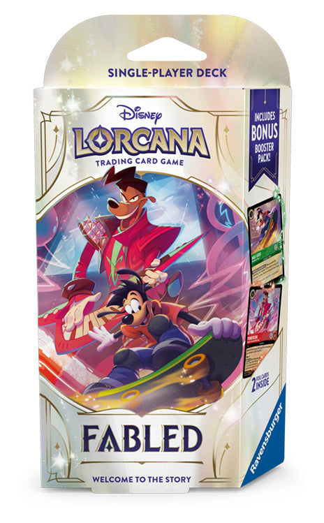 Lorcana: Fabled Starter Deck - Emerald & Ruby (Max & Powerline)