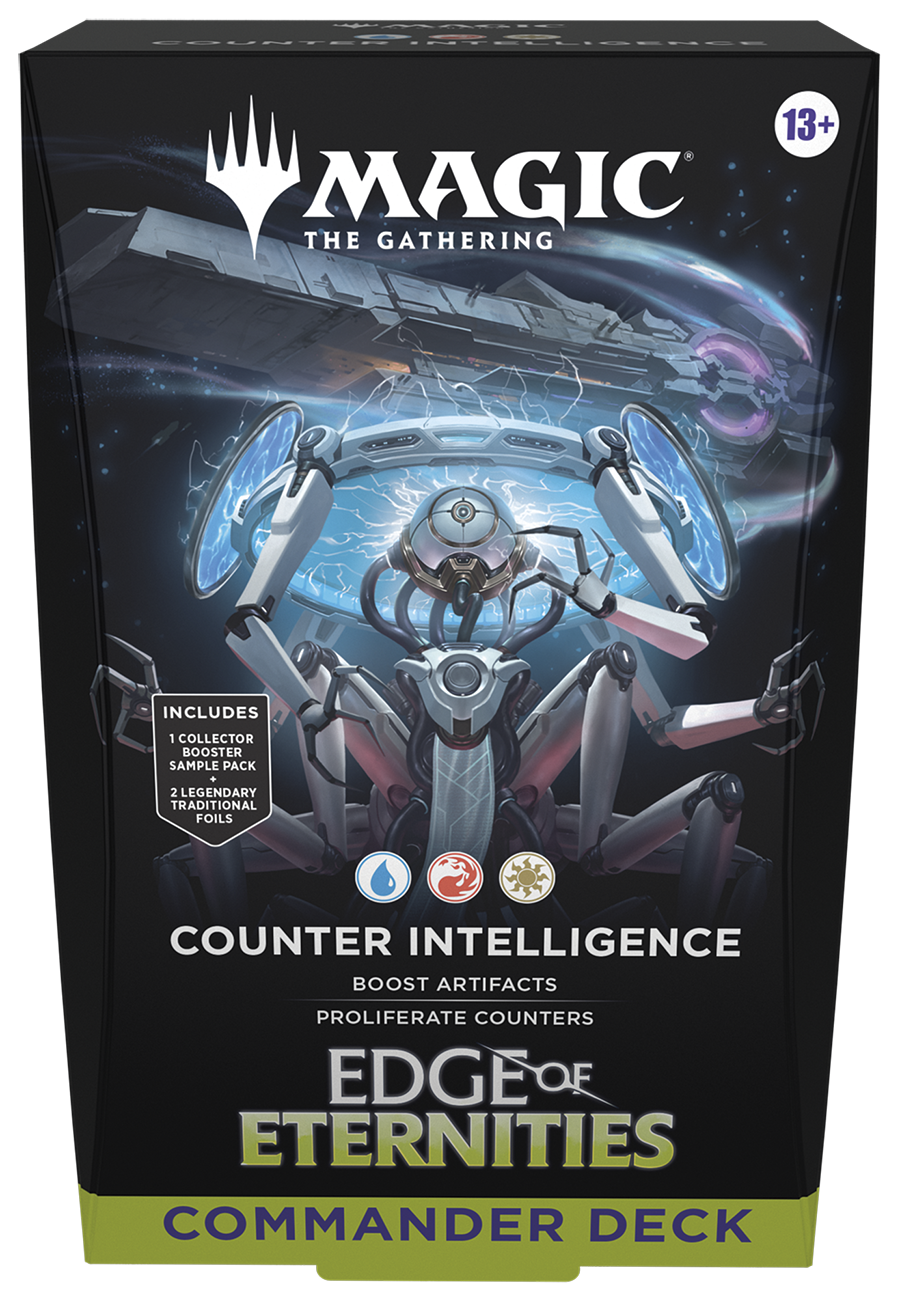 MTG: Counter Intelligence: Edge of Eternities Commander Deck: Magic The Gathering