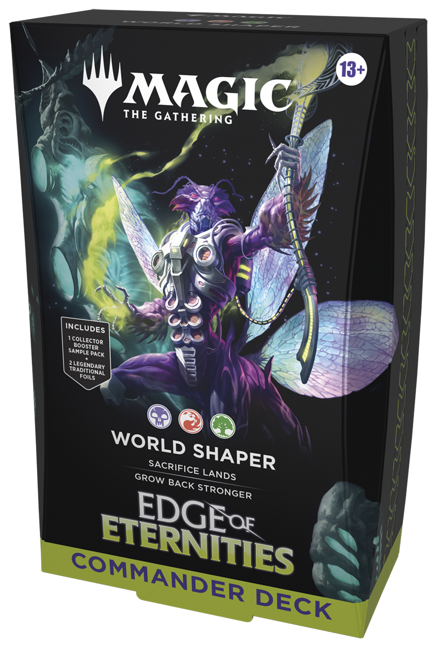 MTG: World Shaper: Edge of Eternities Commander Deck: Magic The Gathering