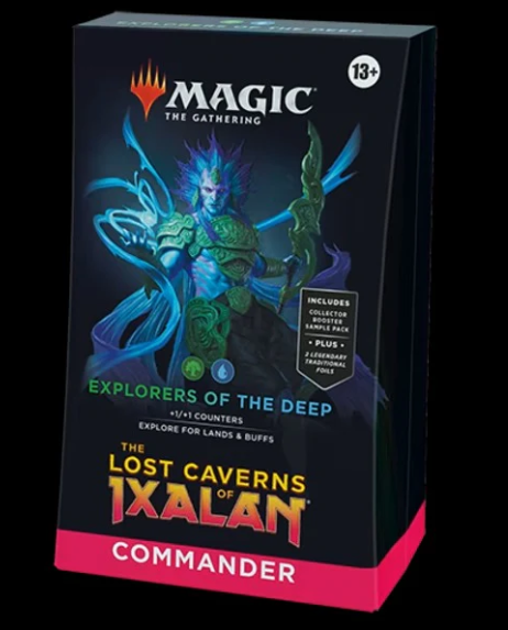 MTG: Explorers of the Deep: Lost Caverns of Ixalan Commander Deck: Magic The Gathering