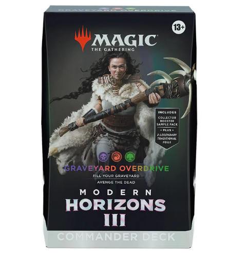 MTG: Graveyard Overdrive: Modern Horizons III Commander Deck: Magic The Gathering