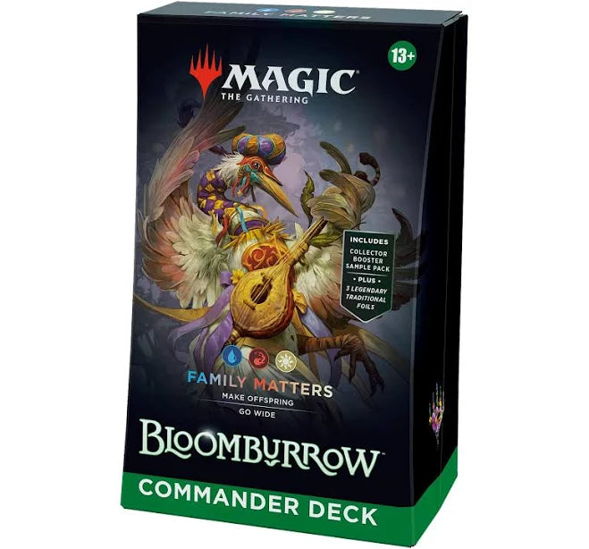 MTG: Family Matters: Bloomburrow Commander Deck: Magic The Gathering