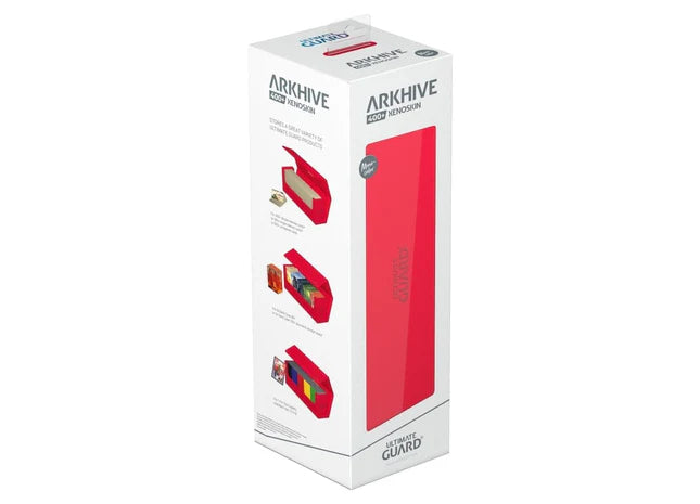 Ultimate Guard: Deck Case - ARKHIVE 400+ MONOCOLOR RED