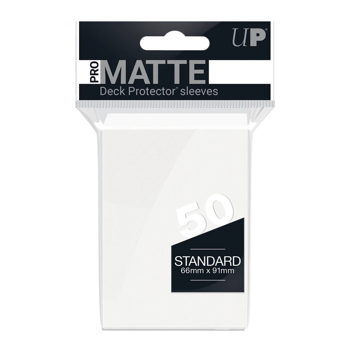 Ultra PRO: Sleeves - Matte Deck Protector Sleeves: White 50ct