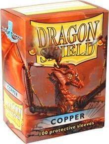 Dragon Shield: (100) Standard Matte Duel Sleeves - Copper
