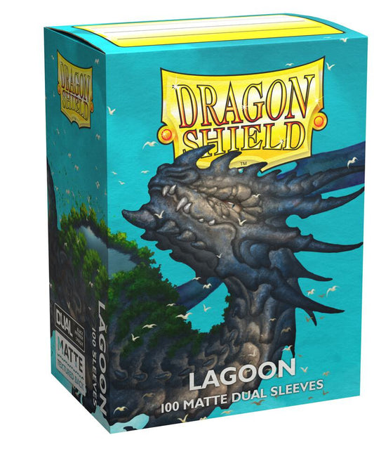 Dragon Shield: (100) Standard Matte Duel Sleeves - Lagoon