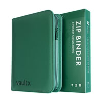 VaultX: 9-Pocket Exo-Tec Zip Binder
