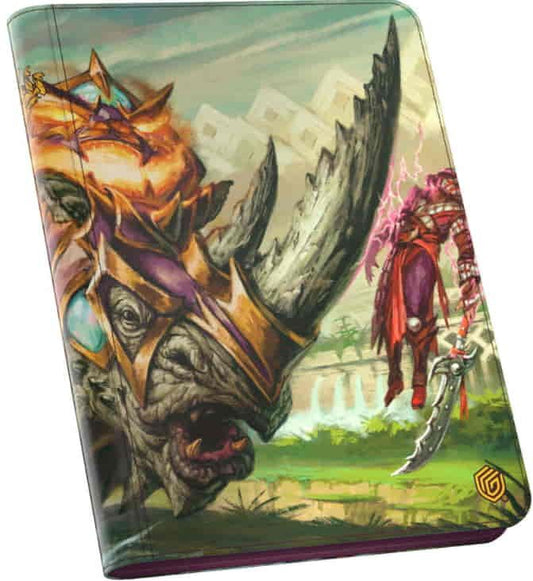 Ultimate Guard: Zipfolio 360 Xenoskin - 18-Pocket (Tarkir - Skirmish Rhino)