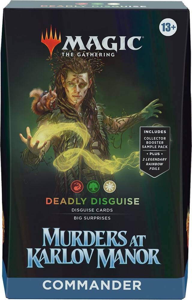 MTG: Deadly Disguise: Murders at Karlov Manor Commander Deck: Magic The Gathering