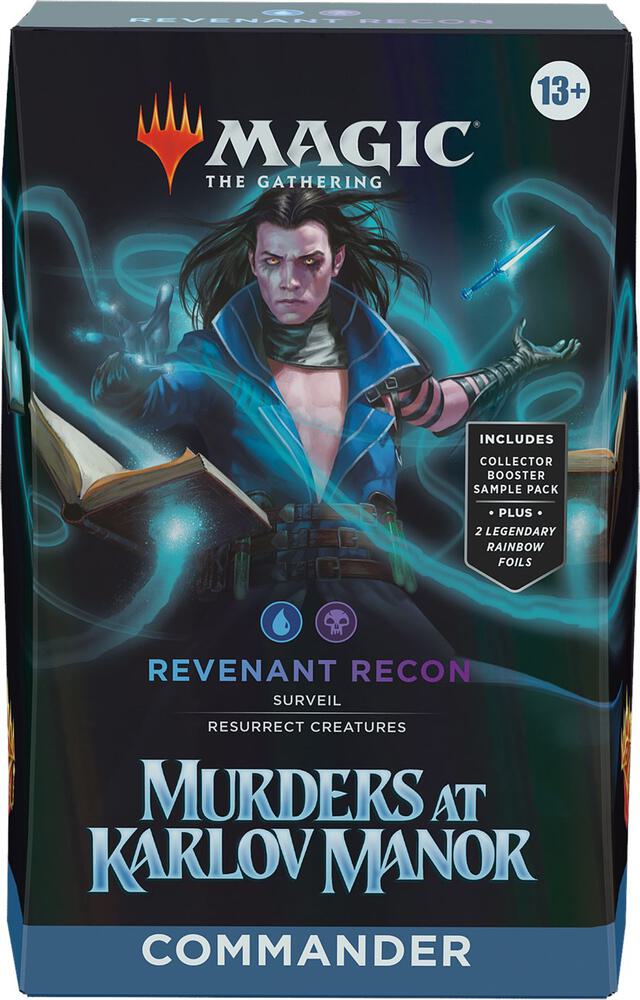 MTG: Revenant Recon: Murders at Karlov Manor Commander Deck: Magic The Gathering