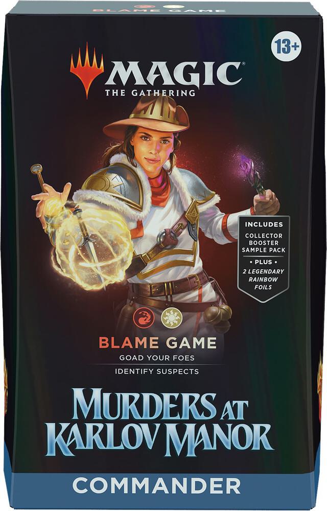 MTG: Blame Game: Murders at Karlov Manor Commander Deck: Magic The Gathering