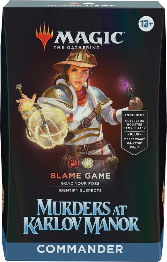 MTG: Blame Game: Murders at Karlov Manor Commander Deck: Magic The Gathering
