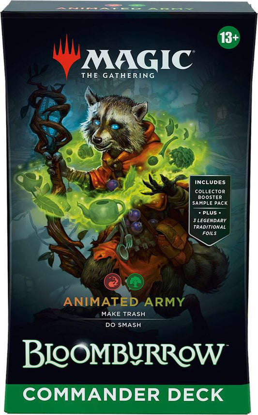 MTG: Animated Army: Bloomburrow Commander Deck: Magic The Gathering