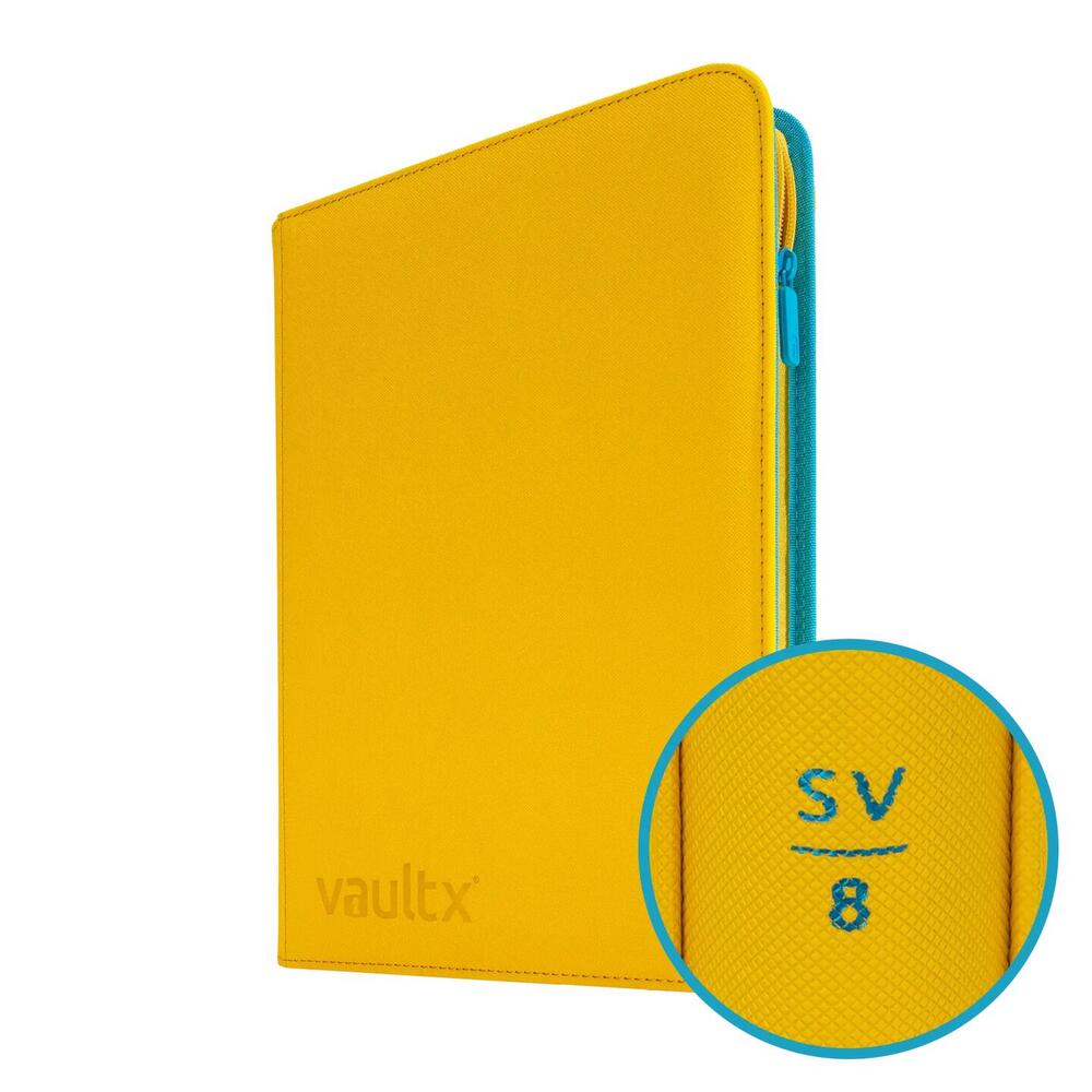 VaultX: 9-Pocket Exo-Tec Zip Binder