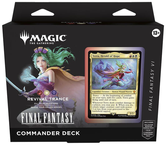MTG: Revival Trance: Final Fantasy Commander Deck: Magic The Gathering