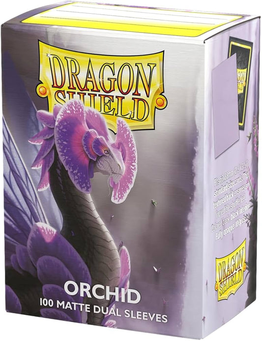 Dragon Shield: (100) Standard Matte Duel Sleeves -  Orchid
