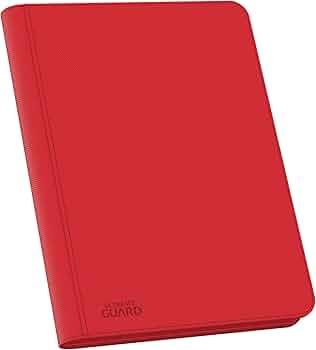 Ultimate Guard: ZipFolio XenoSkin 9-Pocket - Red