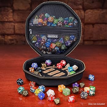 Enhance: Dice Case & Rolling Tray XL Black