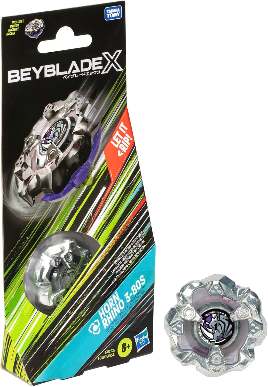 Beyblade X: Horn Rhino 3-80S