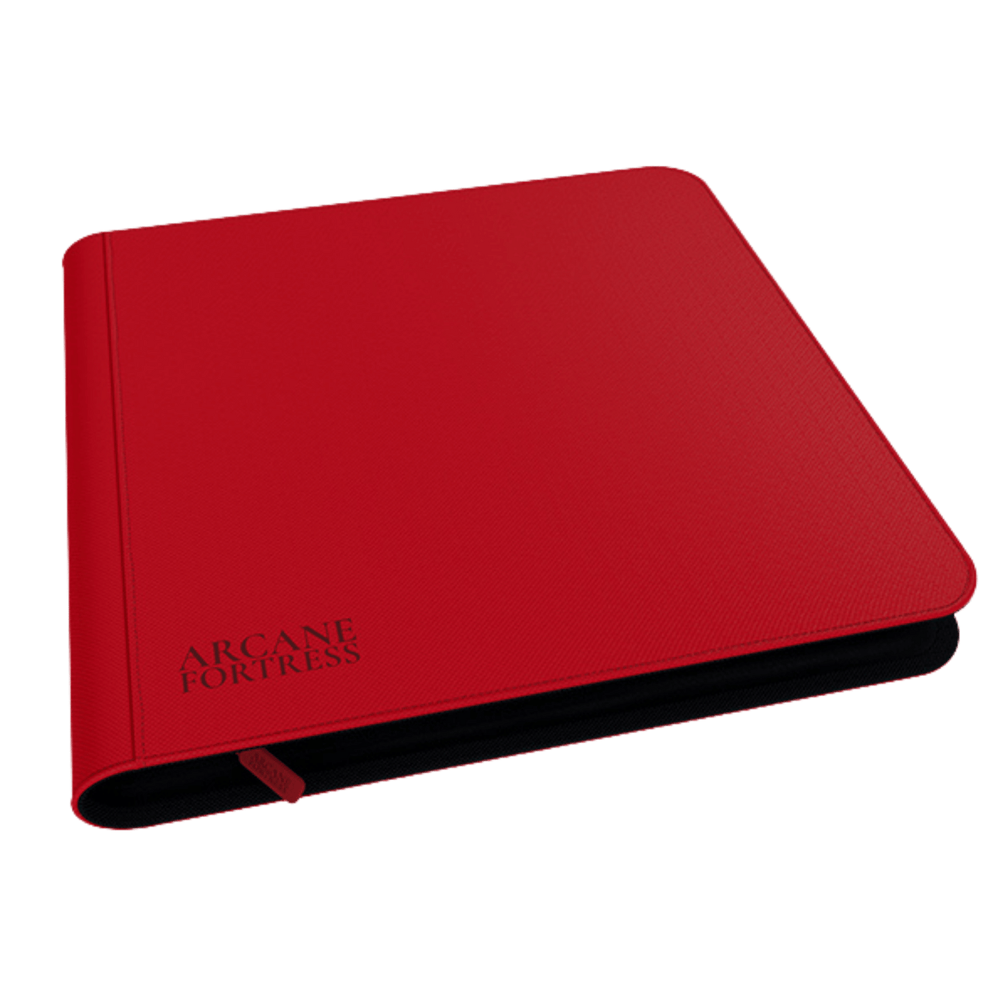 Arcane Fortress: 12-Pocket Zipper Binder – Red