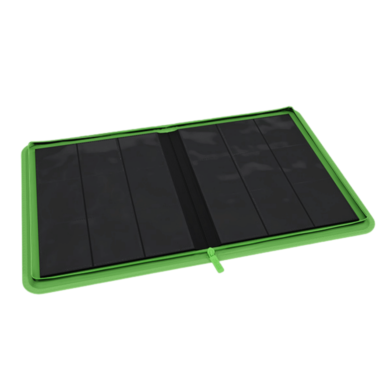 Arcane Fortress: 9-Pocket Zipper Binder - Neon Green