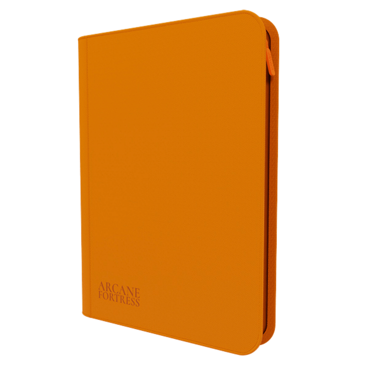 Arcane Fortress: 9-Pocket Zipper Binder - Neon Orange