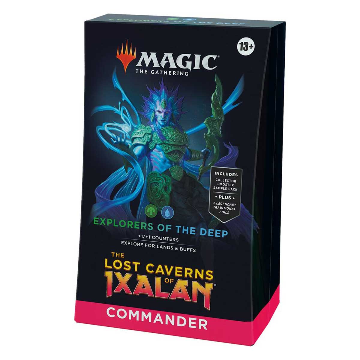 MTG: Explorers of the Deep: The Lost Caverns of Ixalan Commander Deck: Magic: The Gathering