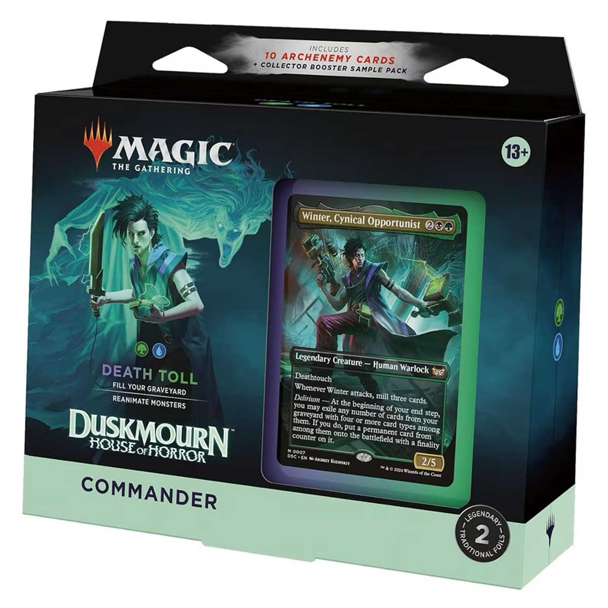 MTG: Death Toll: Duskmourn Commander Deck: Magic The Gathering