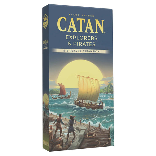 Board Game: Catan: Explorers & Pirates: 5-6 Player Expansion 6th Edition
