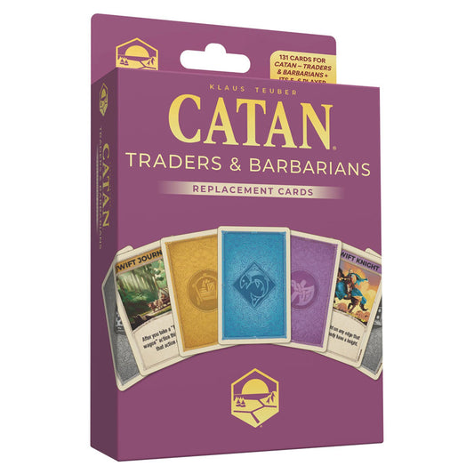 Board Game: Catan: Traders & Barbarians: 6th Edition Replacement Cards