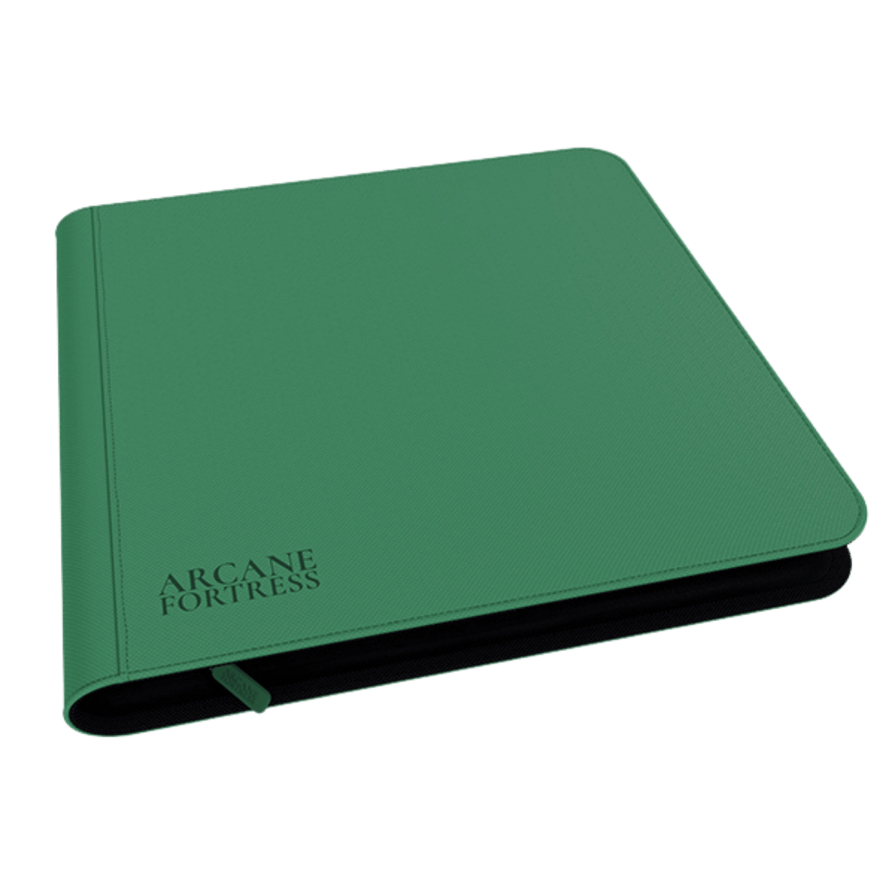 Arcane Fortress: 12-Pocket Zipper Binder – Green