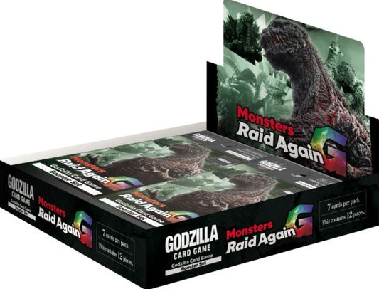 Godzilla Card Game: Monsters Raid Again (Set 2) - Booster Box (12)