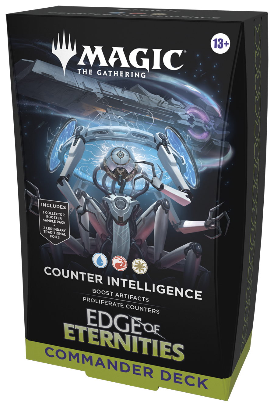MTG: Counter Intelligence: Edge of Eternities Commander Deck: Magic The Gathering