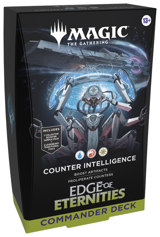 MTG: Counter Intelligence: Edge of Eternities Commander Deck: Magic The Gathering