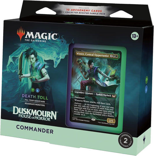 MTG: Death Toll: Duskmourn Commander Deck: Magic The Gathering