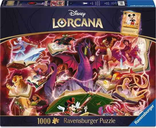 Puzzle: Disney Lorcana Puzzle - Ruby - 1000pc