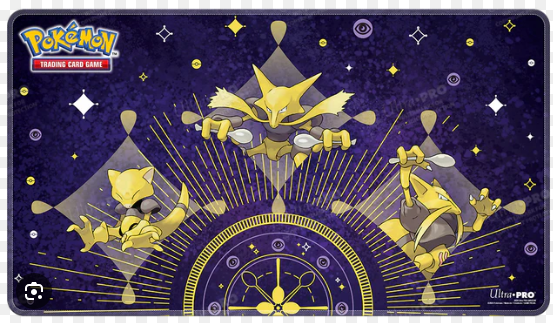 Pokémon: Playmat - Stitched Abra Evolutions