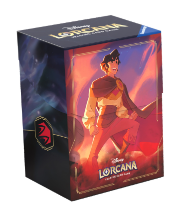 Lorcana: Deck Box: Shimmering Skies - Aladdin