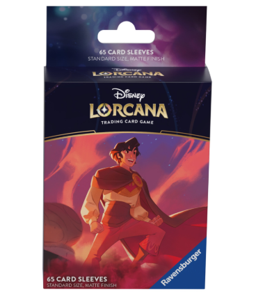 Lorcana: Card Sleeves: Shimmering Skies - Aladdin