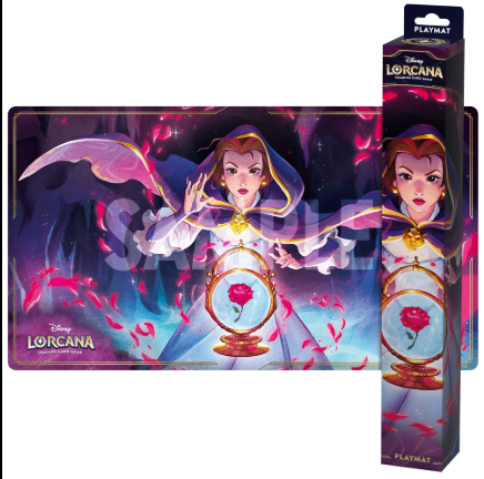 Lorcana: Playmat - Shimmering Skies (Belle)