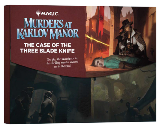 Magic the Gathering: Board Game: Murders at Karlov Manor Mystery - The Case of the Three Blade Knife