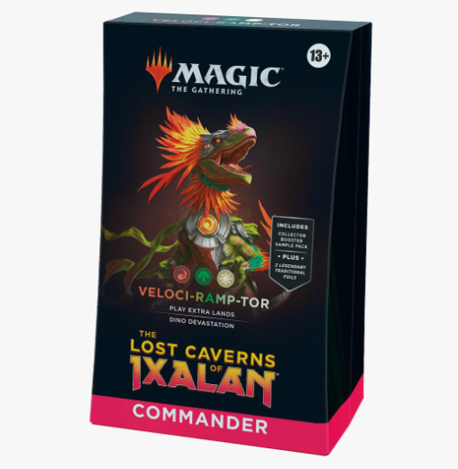 MTG: Veloci-Ramp-Tor: Lost Caverns of Ixalan Commander Deck: Magic The Gathering