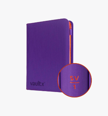 VaultX: 9-Pocket Exo-Tec Zip Binder